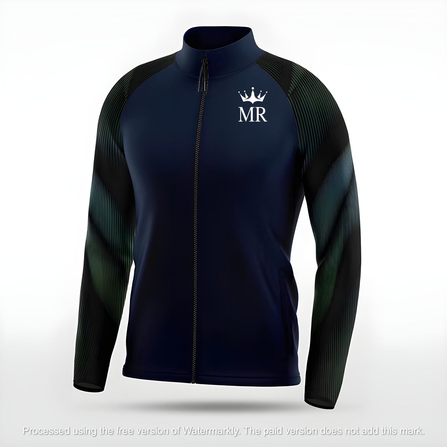 Dunkelblaue Trainingsjacke - Trend Sportswear