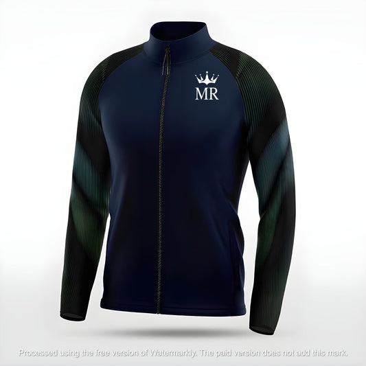 Dunkelblaue Trainingsjacke - Trend Sportswear