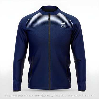 Dunkelblaue Trainingsjacke - Trend Sportswear