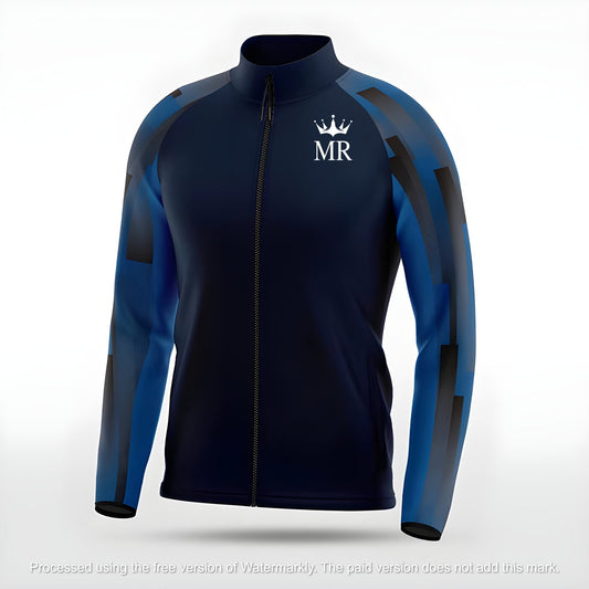 Dunkelblaue Trainingsjacke - Trend Sportswear