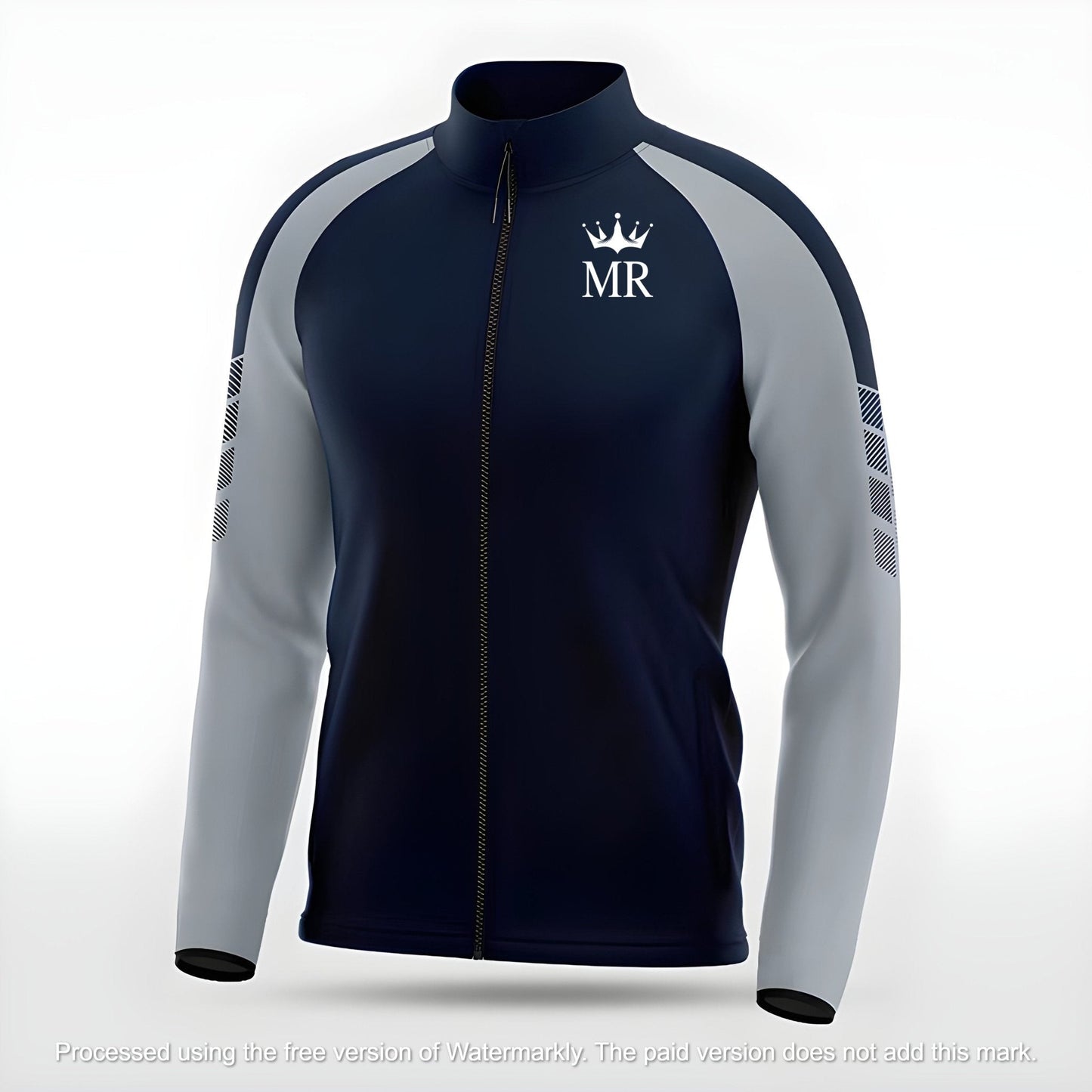 Dunkelblaue Trainingsjacke - Trend Sportswear
