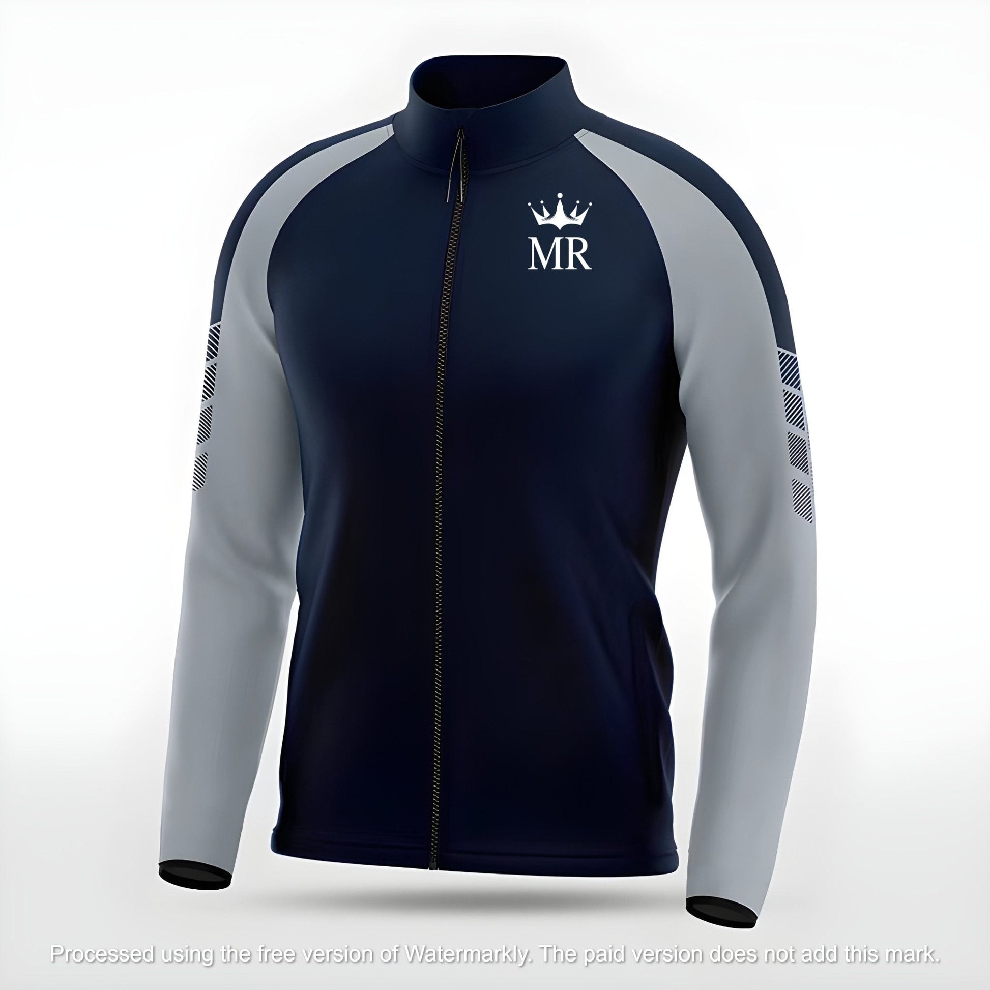 Dunkelblaue Trainingsjacke - Trend Sportswear