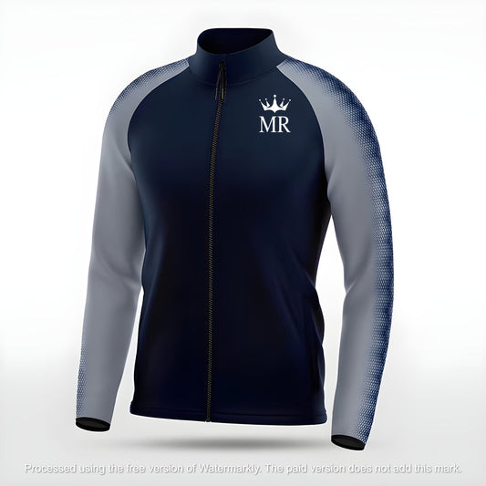 Dunkelblaue Trainingsjacke - Trend Sportswear