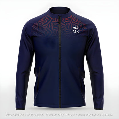Dunkelblaue Trainingsjacke - Trend Sportswear