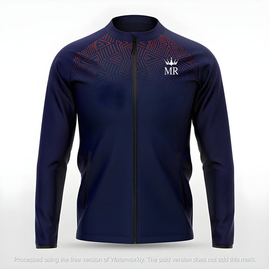 Dunkelblaue Trainingsjacke - Trend Sportswear
