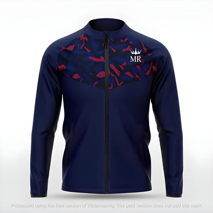 Dunkelblaue Trainingsjacke - Trend Sportswear
