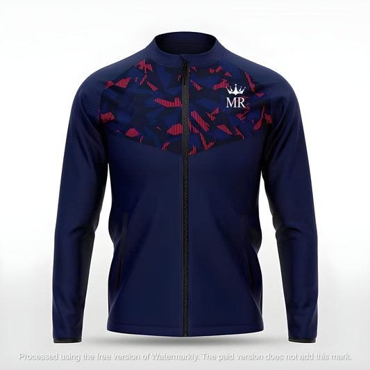 Dunkelblaue Trainingsjacke - Trend Sportswear