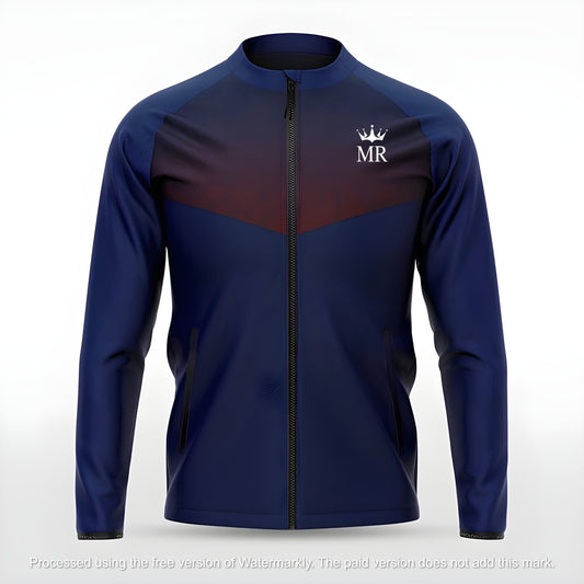 Dunkelblaue Trainingsjacke - Trend Sportswear