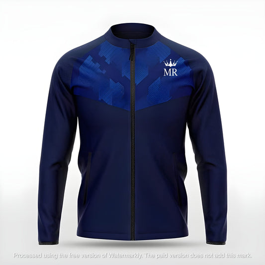 Dunkelblaue Trainingsjacke - Trend Sportswear