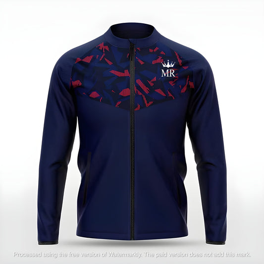 Dunkelblaue Trainingsjacke - Trend Sportswear