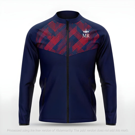 Dunkelblaue Trainingsjacke - Trend Sportswear