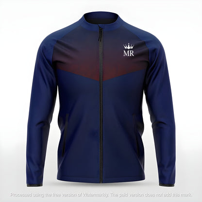 Dunkelblaue Trainingsjacke - Trend Sportswear
