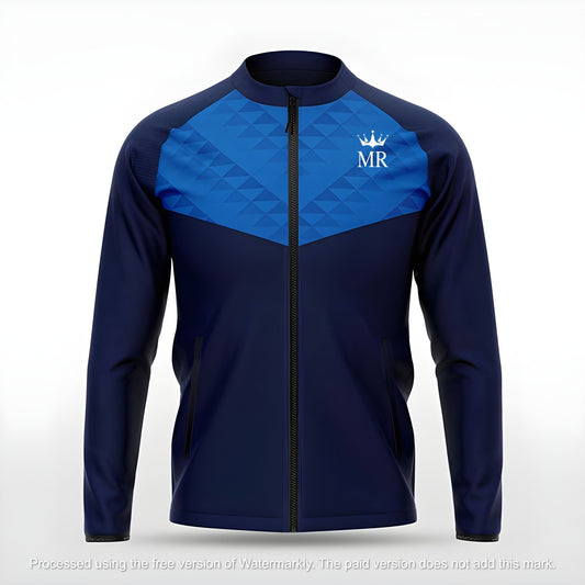Dunkelblaue Trainingsjacke - Trend Sportswear