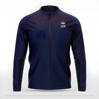 Dunkelblaue Trainingsjacke - Trend Sportswear