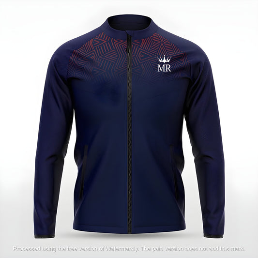 Dunkelblaue Trainingsjacke - Trend Sportswear