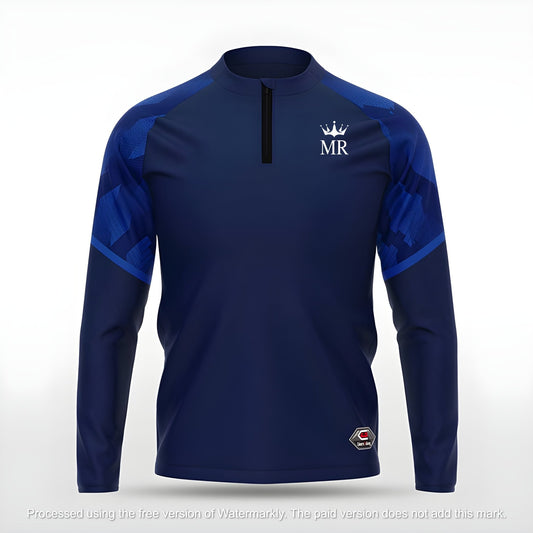Dunkelblaues Sweatshirt - Trend Sportswear