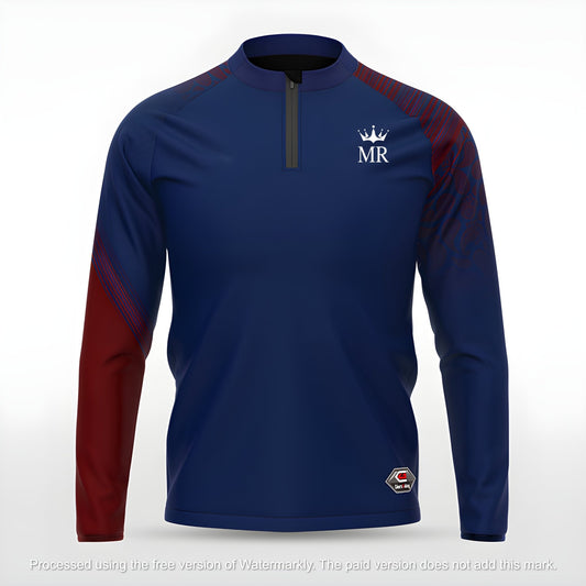 Dunkelblaues Sweatshirt - Trend Sportswear