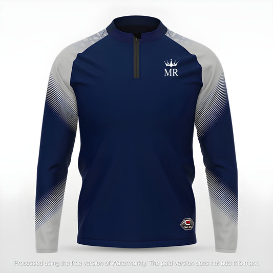 Dunkelblaues Sweatshirt - Trend Sportswear