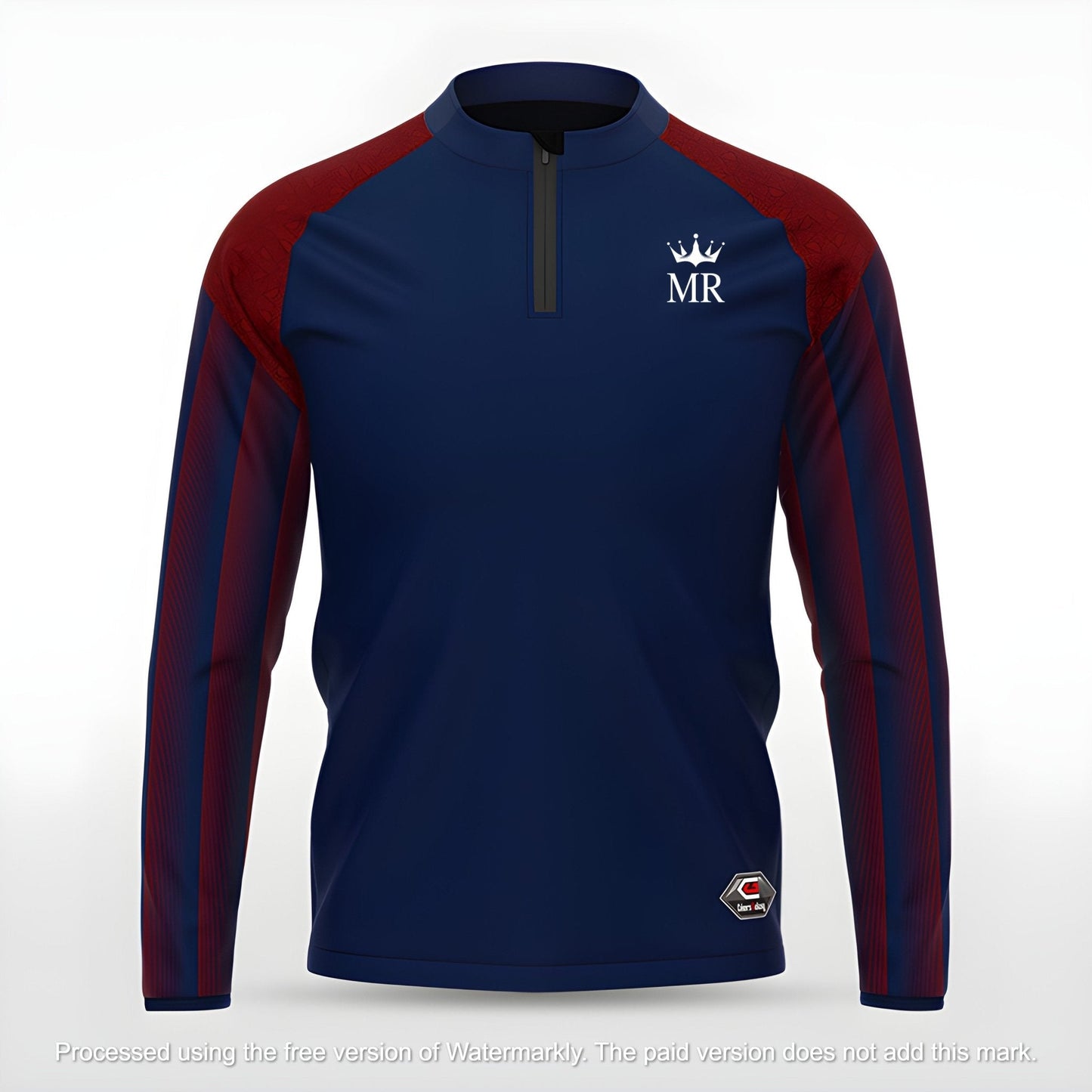 Dunkelblaues Sweatshirt - Trend Sportswear