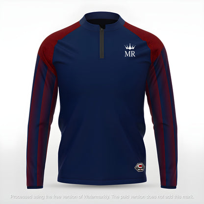 Dunkelblaues Sweatshirt - Trend Sportswear