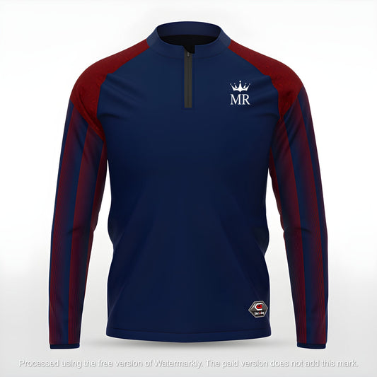 Dunkelblaues Sweatshirt - Trend Sportswear