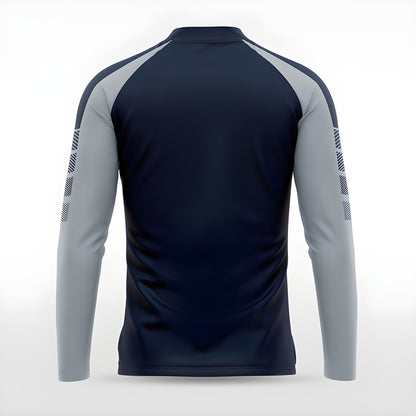 Dunkelblaues Sweatshirt - Trend Sportswear