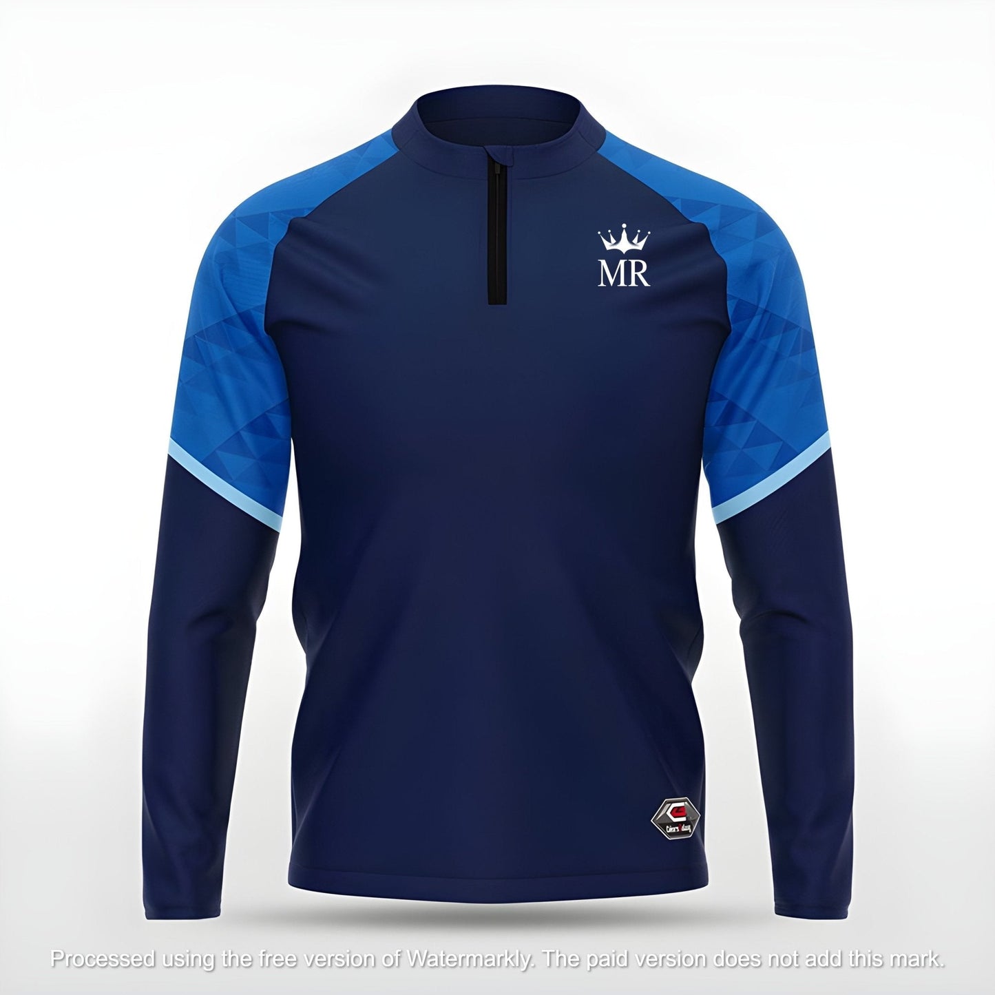 Dunkelblaues Sweatshirt - Trend Sportswear