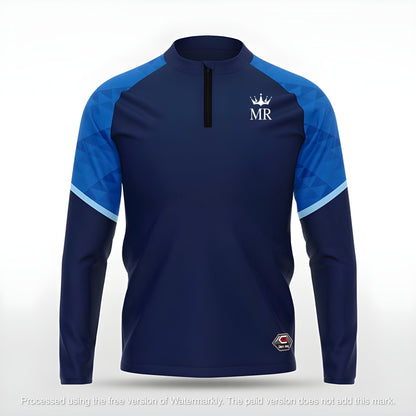 Dunkelblaues Sweatshirt - Trend Sportswear