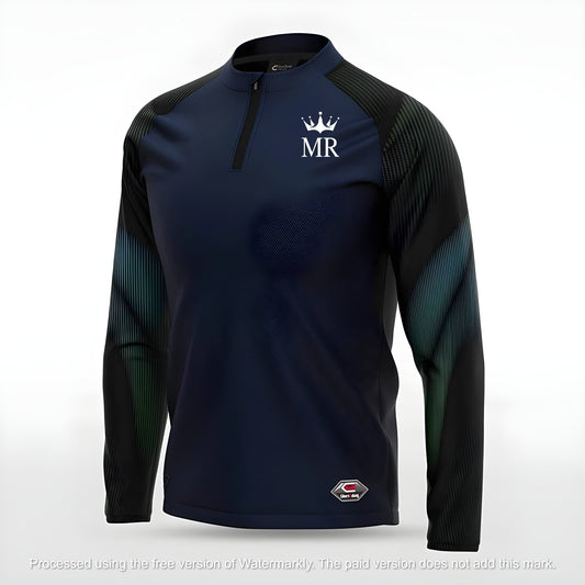 Dunkelblaues Sweatshirt - Trend Sportswear