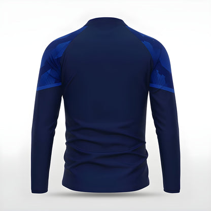 Dunkelblaues Sweatshirt - Trend Sportswear