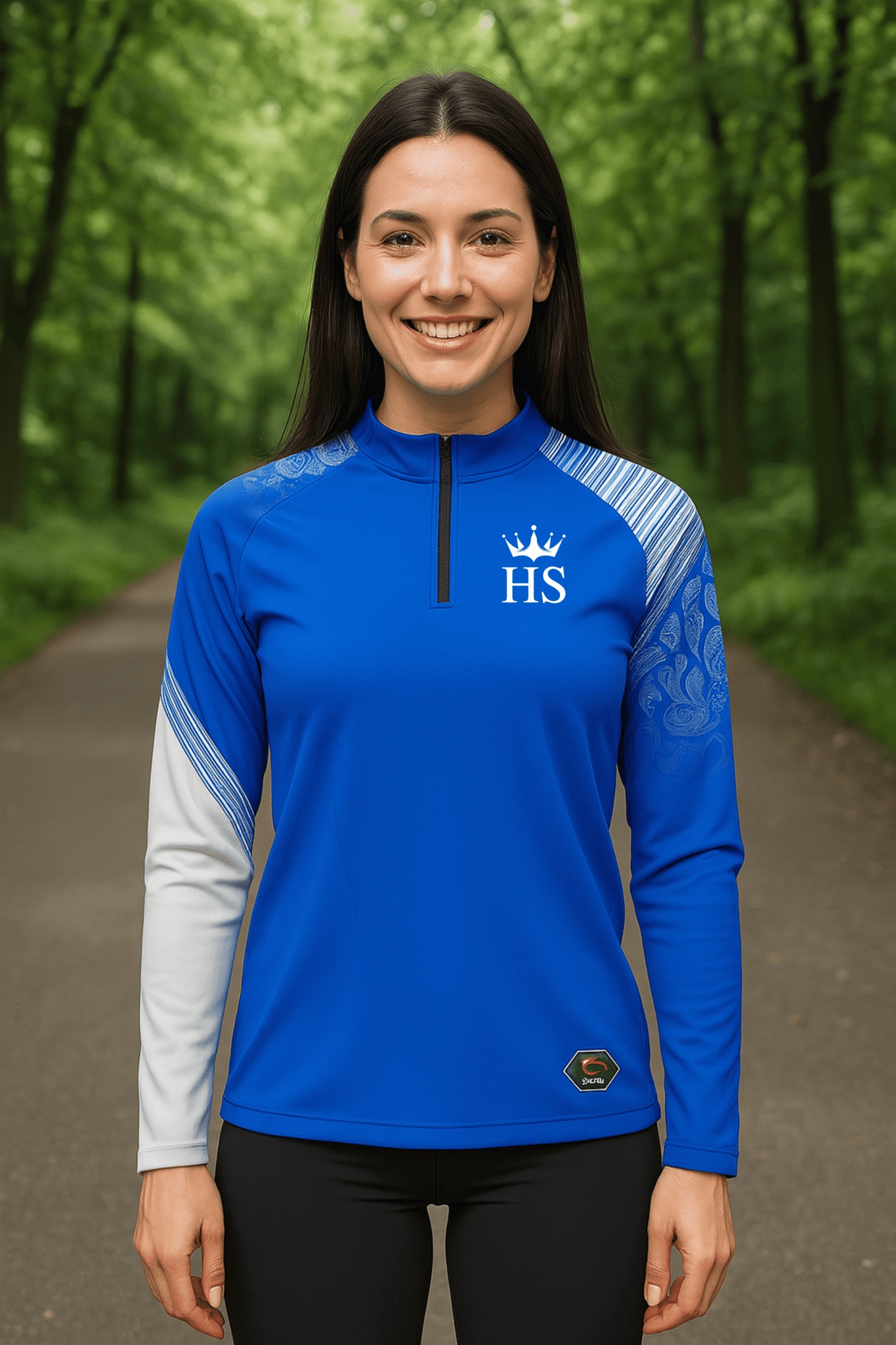 Dunkelblaues Sweatshirt - Trend Sportswear