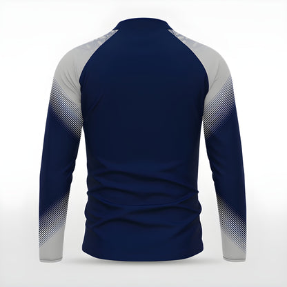 Dunkelblaues Sweatshirt - Trend Sportswear