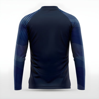 Dunkelblaues Sweatshirt - Trend Sportswear