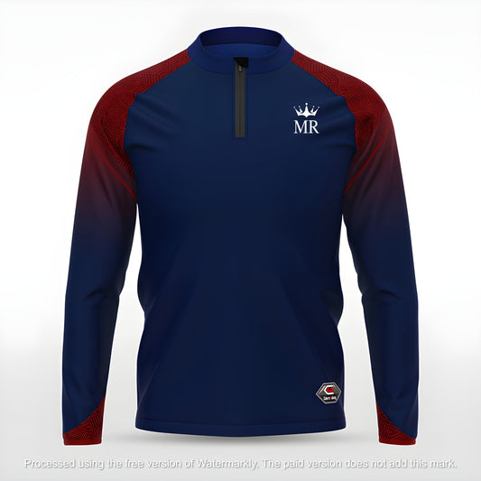 Dunkelblaues Sweatshirt - Trend Sportswear