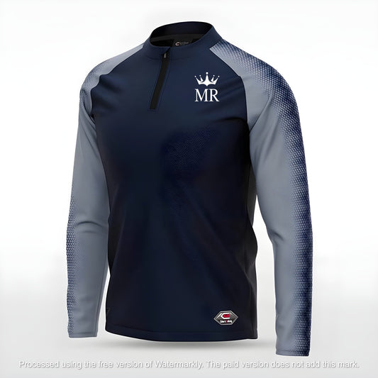 Dunkelblaues Sweatshirt - Trend Sportswear
