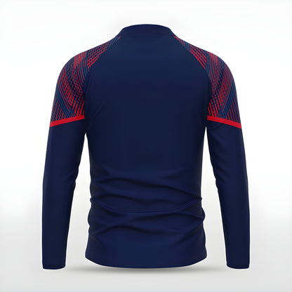 Dunkelblaues Sweatshirt - Trend Sportswear