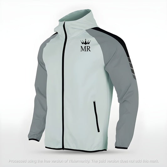 Graue Allwetterjacke - Trend Sportswear