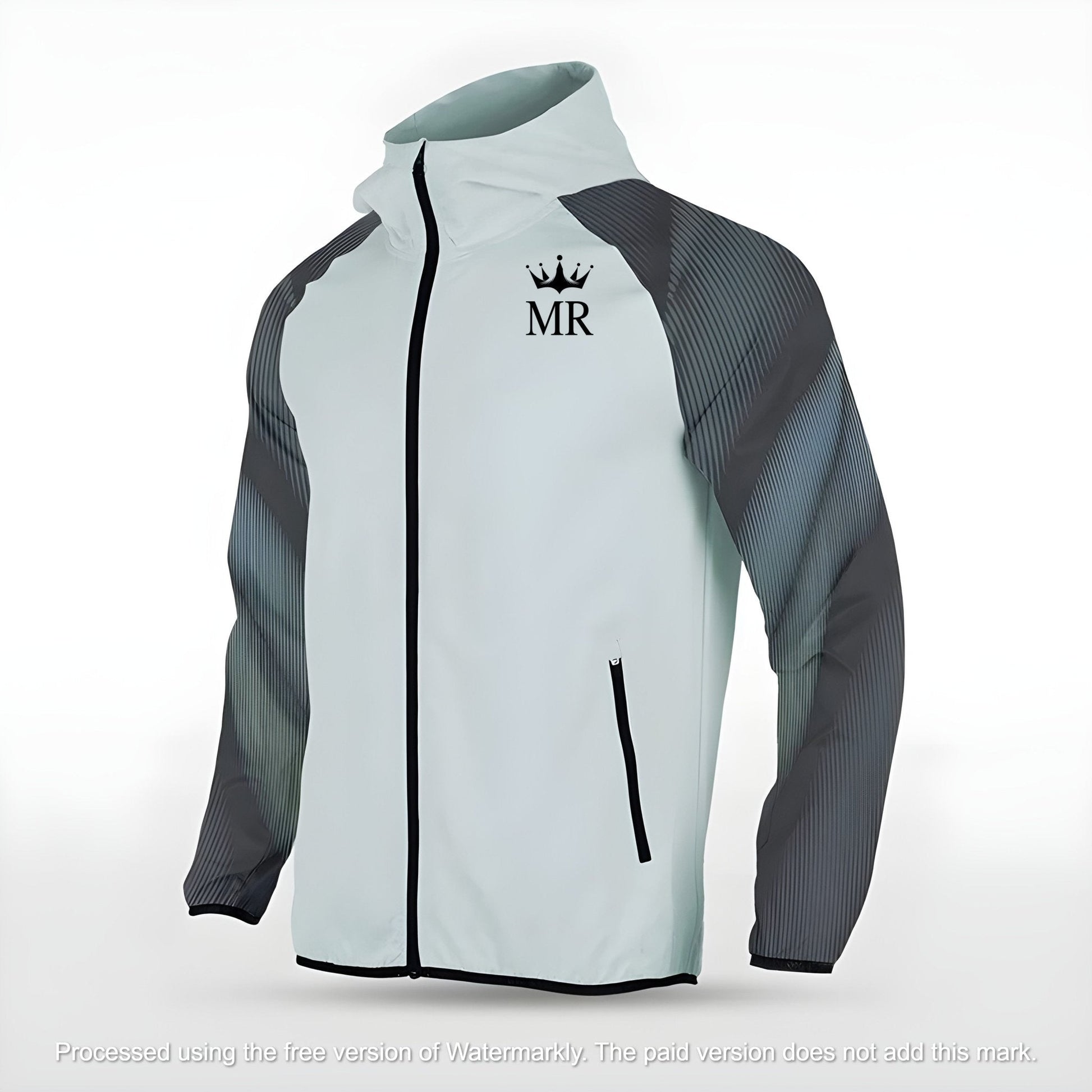 Graue Allwetterjacke - Trend Sportswear