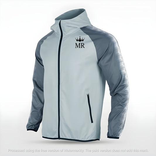 Graue Allwetterjacke - Trend Sportswear