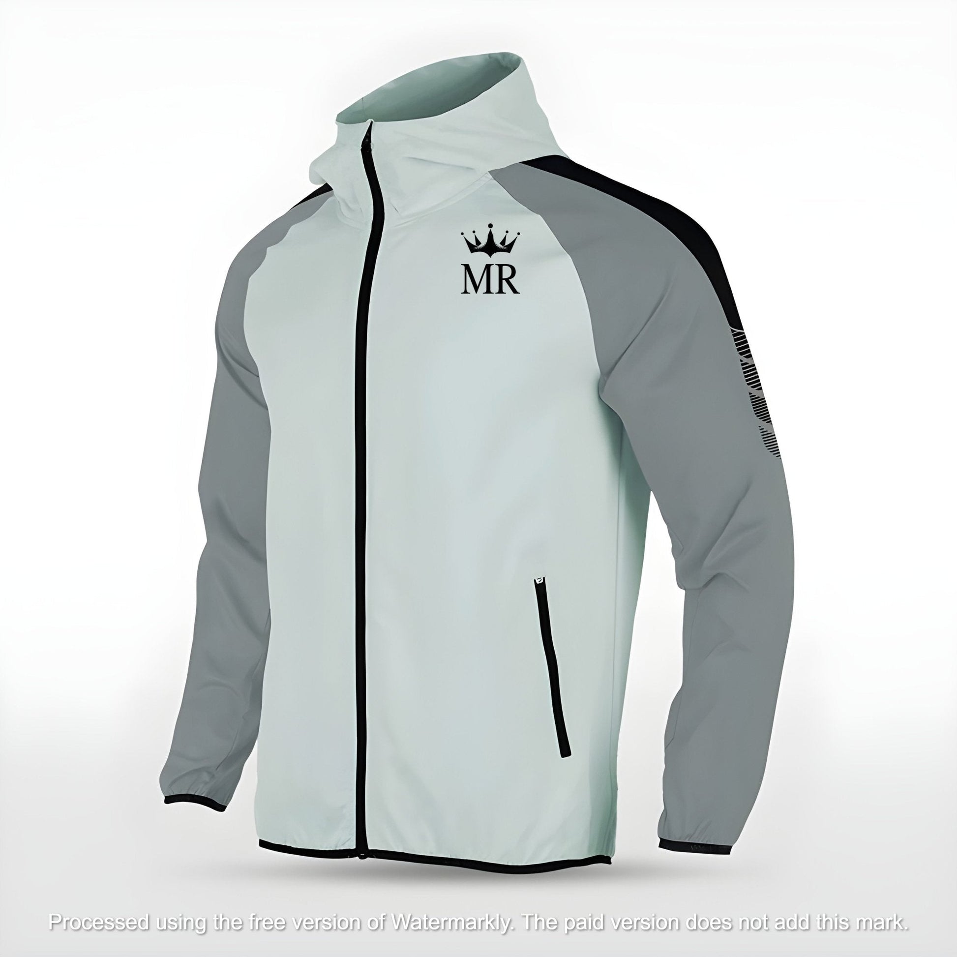 Graue Allwetterjacke - Trend Sportswear