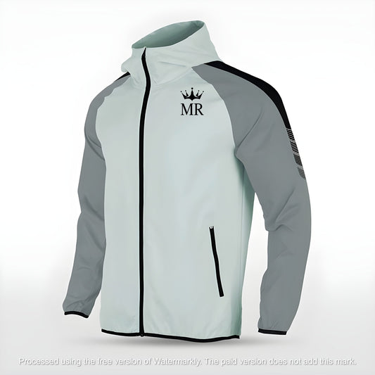Graue Allwetterjacke - Trend Sportswear