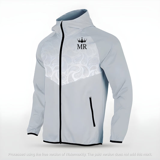 Graue Allwetterjacke - Trend Sportswear