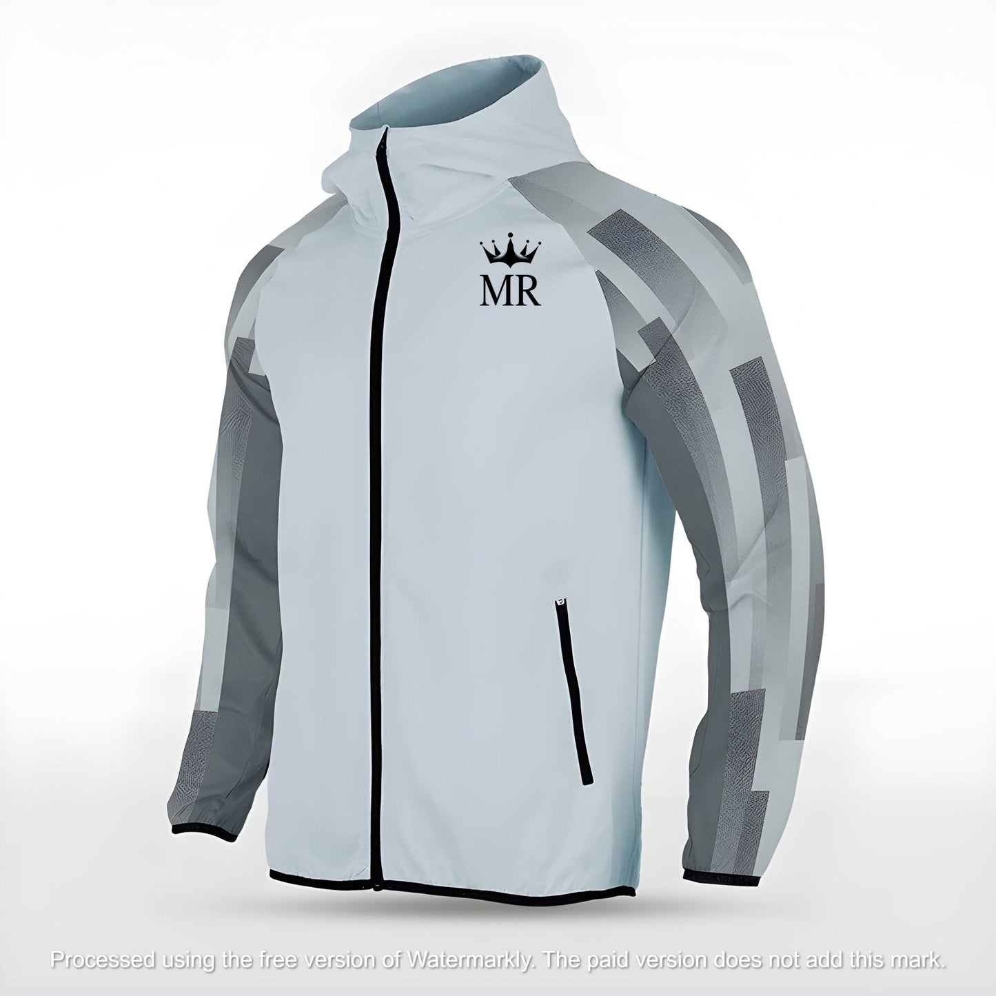 Graue Allwetterjacke - Trend Sportswear