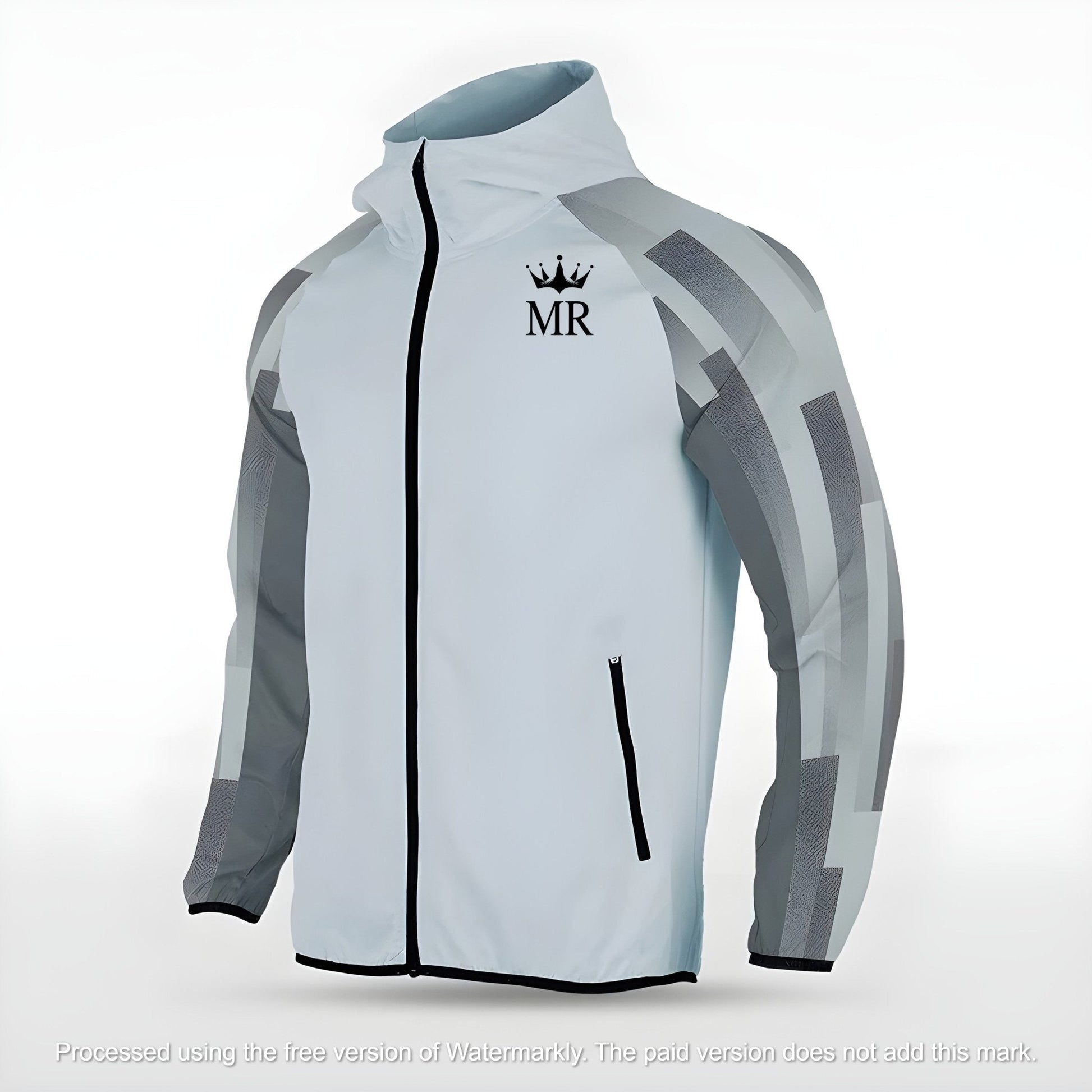 Graue Allwetterjacke - Trend Sportswear