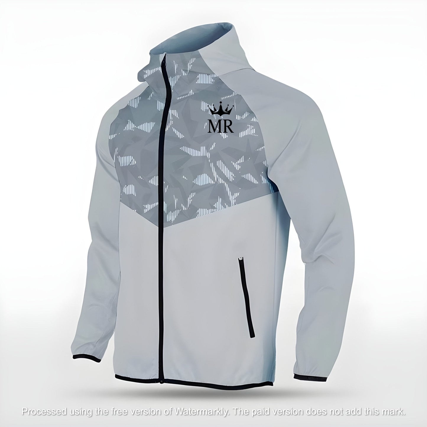 Graue Allwetterjacke - Trend Sportswear