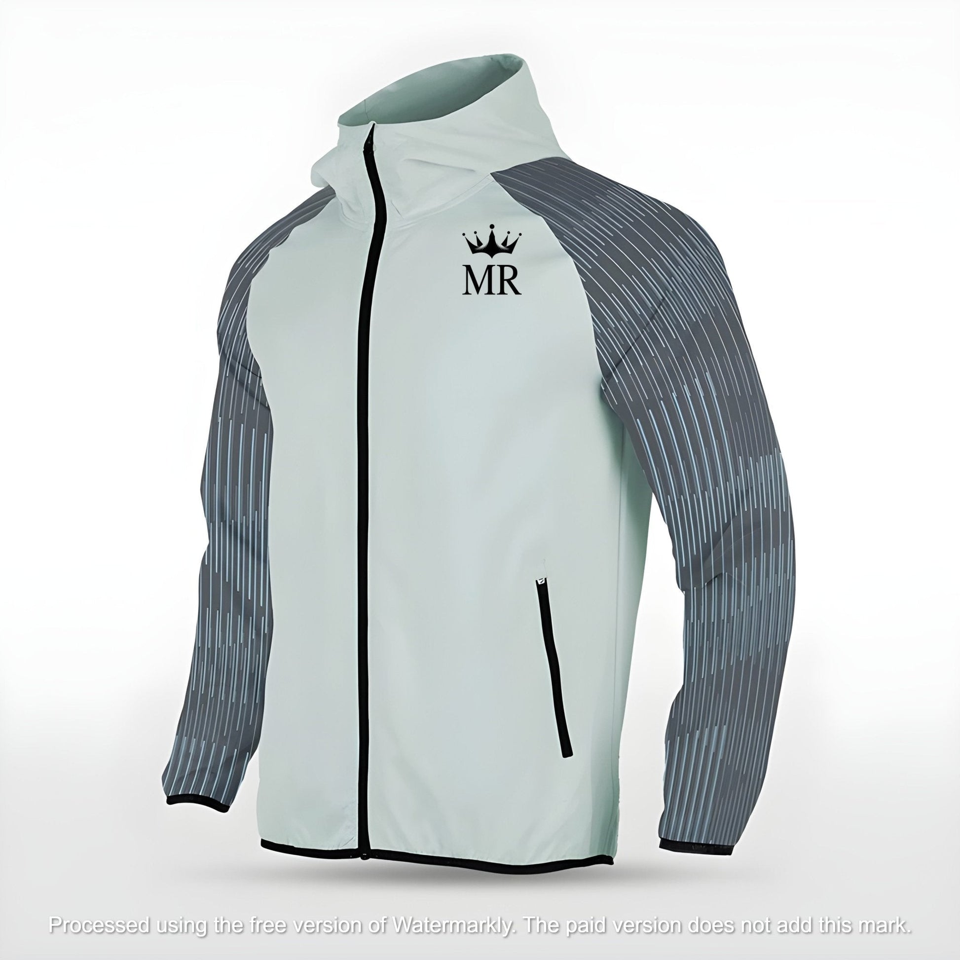 Graue Allwetterjacke - Trend Sportswear