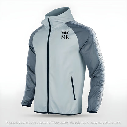 Graue Allwetterjacke - Trend Sportswear