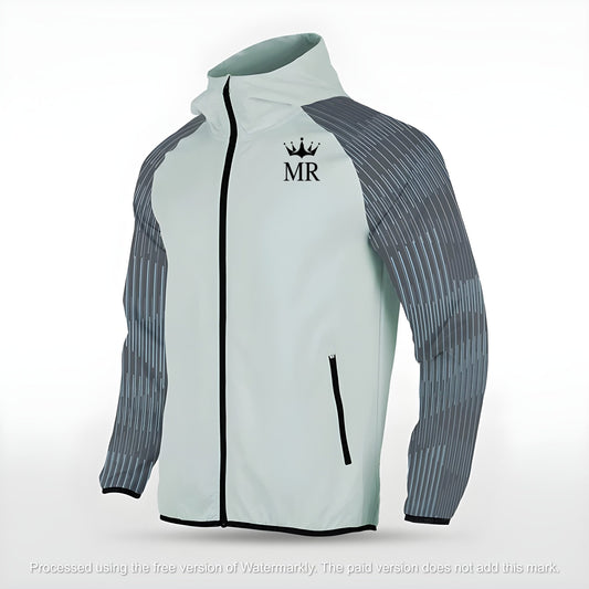 Graue Allwetterjacke - Trend Sportswear