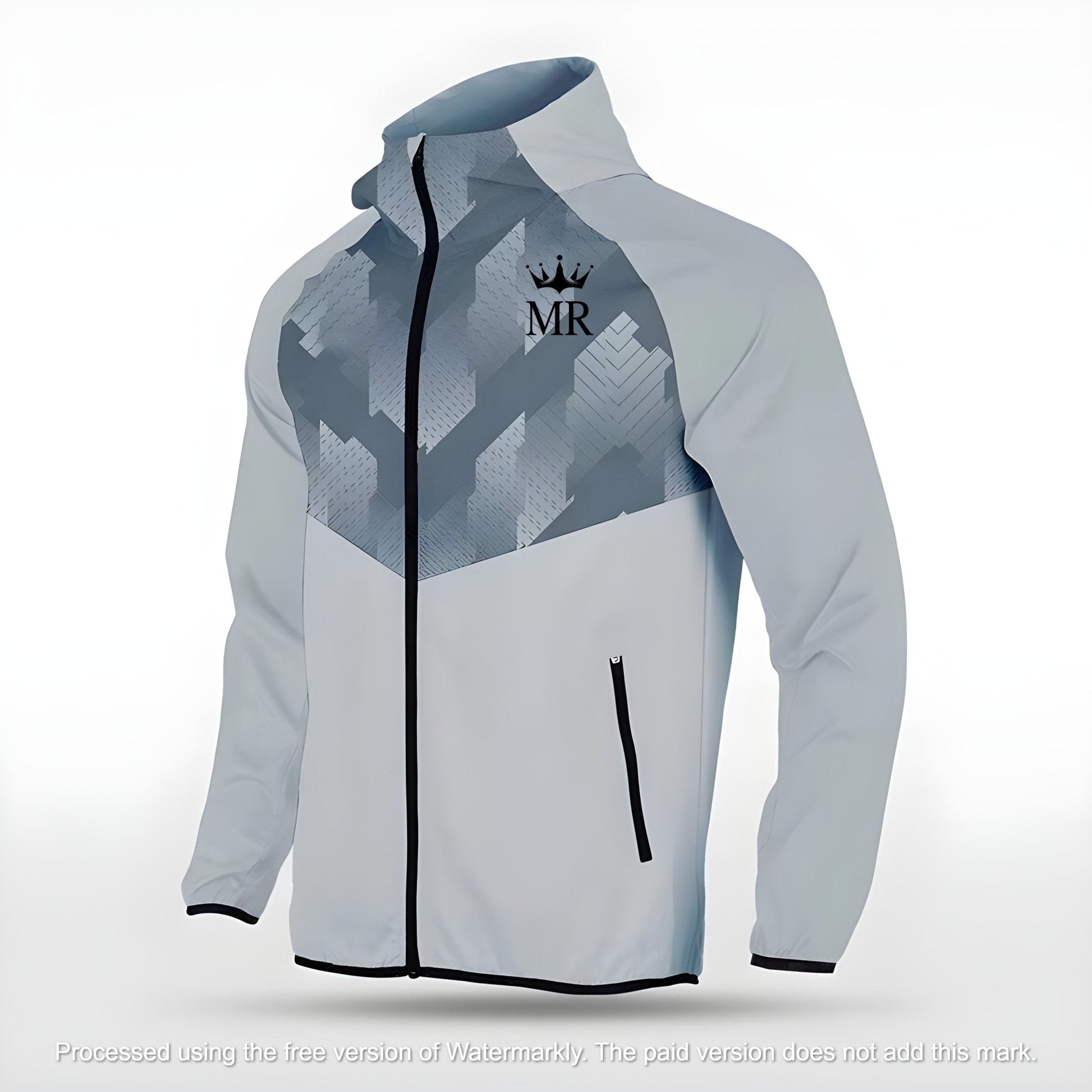 Graue Allwetterjacke - Trend Sportswear