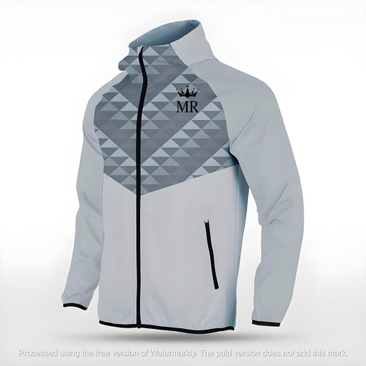 Graue Allwetterjacke - Trend Sportswear